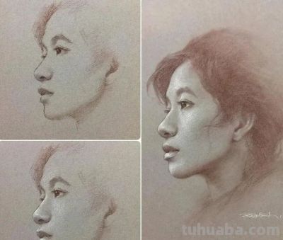 彩！美国艺术学院高级教授-罗梅尔·德·拉·托雷素描作品欣赏 - 图画吧TUHUABA
