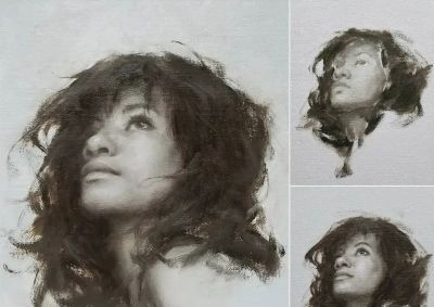 彩！美国艺术学院高级教授-罗梅尔·德·拉·托雷素描作品欣赏 - 图画吧TUHUABA