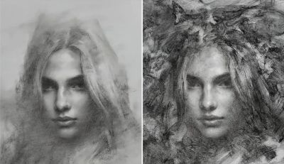 彩！美国艺术学院高级教授-罗梅尔·德·拉·托雷素描作品欣赏 - 图画吧TUHUABA