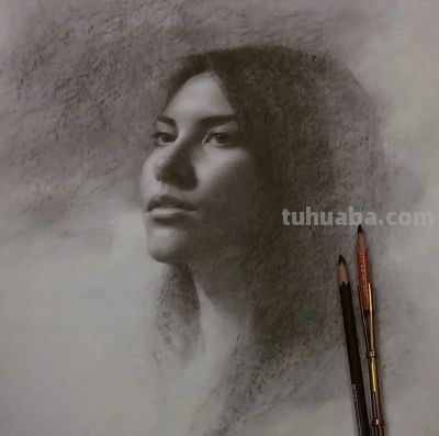 彩！美国艺术学院高级教授-罗梅尔·德·拉·托雷素描作品欣赏 - 图画吧TUHUABA