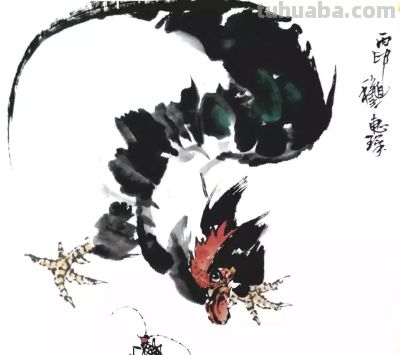 王惠琛：画鸡四十年，他笔下的鸡有“神”，还有“骨头” - 图画吧TUHUABA