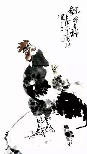 王惠琛：画鸡四十年，他笔下的鸡有“神”，还有“骨头” - 图画吧TUHUABA