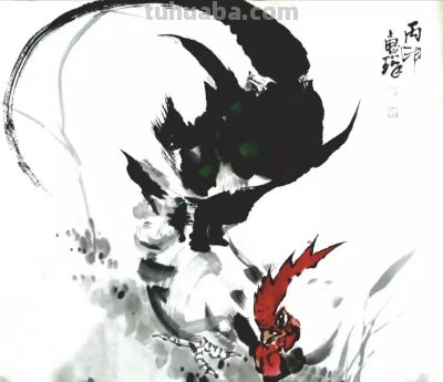 王惠琛：画鸡四十年，他笔下的鸡有“神”，还有“骨头” - 图画吧TUHUABA