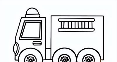 小朋友们超爱的工程车 & 交通工具简笔画大全来啦！ - 图画吧TUHUABA