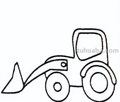 小朋友们超爱的工程车 & 交通工具简笔画大全来啦！ - 图画吧TUHUABA