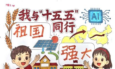 “共青团·伙伴计划”社区示范项目：二十届四中全会手抄报活动 - 图画吧TUHUABA