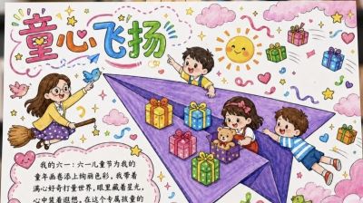 【儿童节】主题的相关知识/手抄报/绘画 - 图画吧TUHUABA