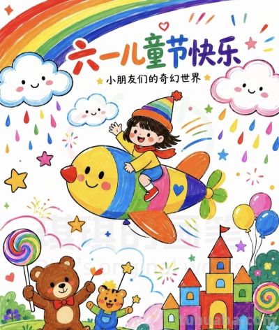 【儿童节】主题的相关知识/手抄报/绘画 - 图画吧TUHUABA