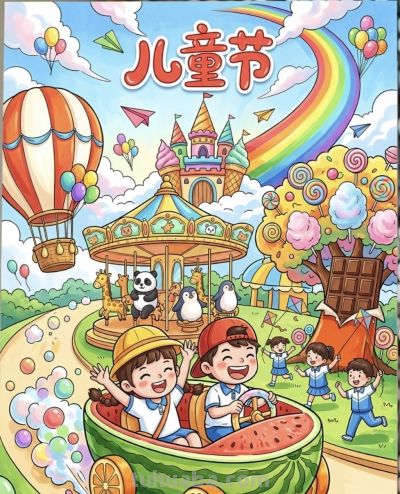 【儿童节】主题的相关知识/手抄报/绘画 - 图画吧TUHUABA