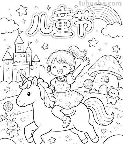 【儿童节】主题的相关知识/手抄报/绘画 - 图画吧TUHUABA