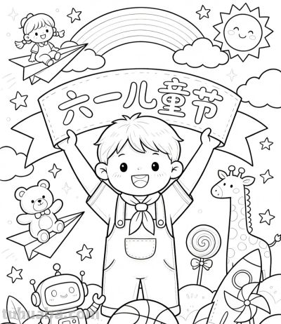 【儿童节】主题的相关知识/手抄报/绘画 - 图画吧TUHUABA