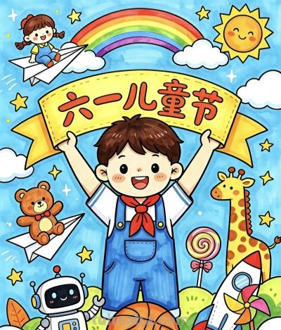 【儿童节】主题的相关知识/手抄报/绘画 - 图画吧TUHUABA