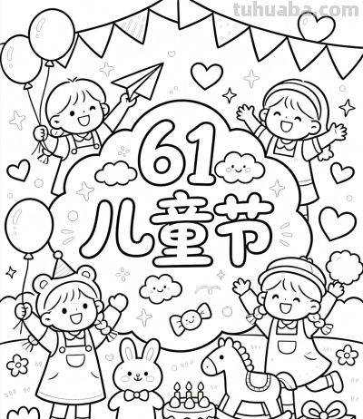 【儿童节】主题的相关知识/手抄报/绘画 - 图画吧TUHUABA