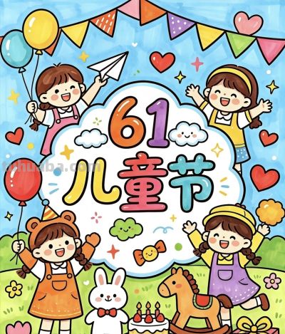 【儿童节】主题的相关知识/手抄报/绘画 - 图画吧TUHUABA