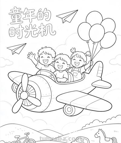 【儿童节】主题的相关知识/手抄报/绘画 - 图画吧TUHUABA