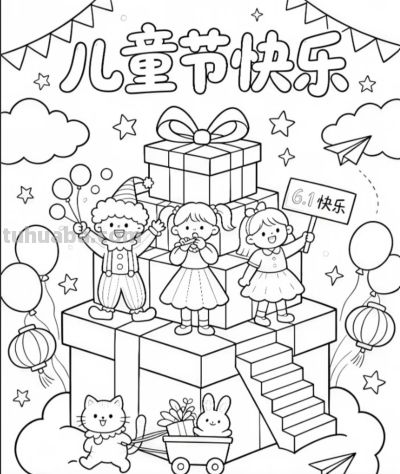 【儿童节】主题的相关知识/手抄报/绘画 - 图画吧TUHUABA
