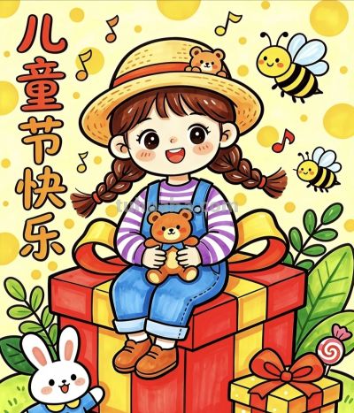 【儿童节】主题的相关知识/手抄报/绘画 - 图画吧TUHUABA