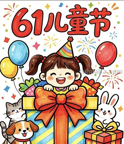 【儿童节】主题的相关知识/手抄报/绘画 - 图画吧TUHUABA
