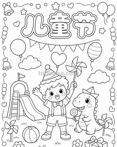 【儿童节】主题的相关知识/手抄报/绘画 - 图画吧TUHUABA