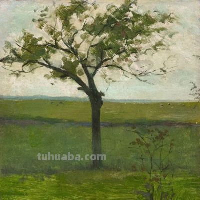 抽象的色彩和线条 | 蒙德里安早期作品 - 图画吧TUHUABA