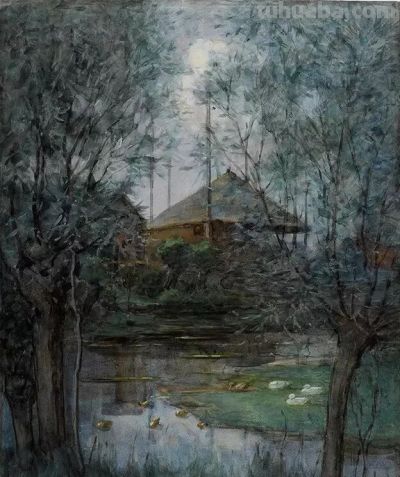 抽象的色彩和线条 | 蒙德里安早期作品 - 图画吧TUHUABA