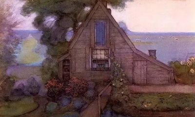 抽象的色彩和线条 | 蒙德里安早期作品 - 图画吧TUHUABA