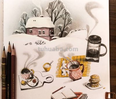 插画师推荐 58|Iraville 温柔治愈的水彩童话 - 今日头条 插画师推荐 58|Iraville 温柔治愈的水彩童话 - 图画吧TUHUABA