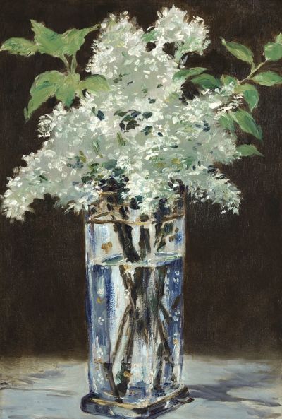 马奈笔下的静物与花 - 图画吧TUHUABA