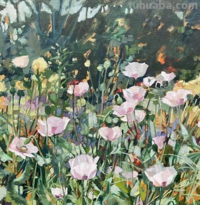 英国艺术家 Anne Marie Butlin温柔细腻的笔触描绘花卉、静物与自然 - 图画吧TUHUABA