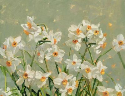 英国艺术家 Anne Marie Butlin温柔细腻的笔触描绘花卉、静物与自然 - 图画吧TUHUABA