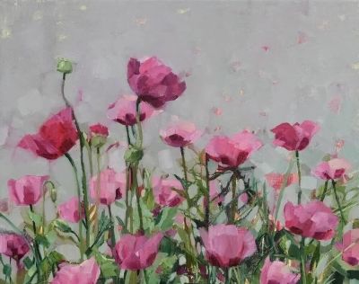 英国艺术家 Anne Marie Butlin温柔细腻的笔触描绘花卉、静物与自然 - 图画吧TUHUABA
