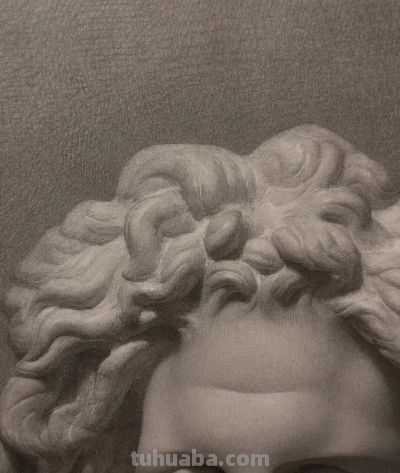 央美、清美双保送生果然没让人失望！这素描质感太细腻了！ - 图画吧TUHUABA