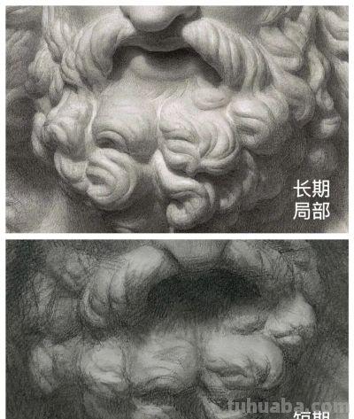 央美、清美双保送生果然没让人失望！这素描质感太细腻了！ - 图画吧TUHUABA