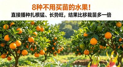 农村小院、阳台都能种！8种水果撒籽就活，不用买苗 - 今日头条