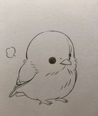 圆滚滚的小麻雀 今天有点不开心丨矜朽可爱简笔画分享 - 今日头条 圆滚滚的小麻雀 今天有点不开心丨矜朽可爱简笔画分享 - 图画吧TUHUABA