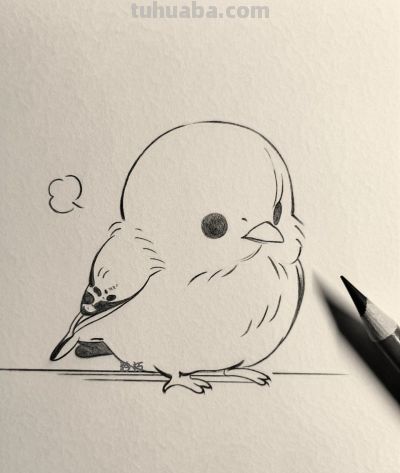 圆滚滚的小麻雀 今天有点不开心丨矜朽可爱简笔画分享 - 今日头条 圆滚滚的小麻雀 今天有点不开心丨矜朽可爱简笔画分享 - 图画吧TUHUABA