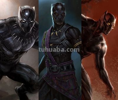 超英人物插画一组 画师见签名 - 图画吧TUHUABA