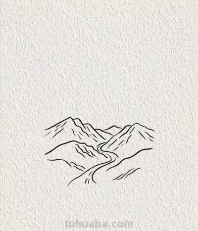 山有归处 水有源头 落日伴飞鸟丨画个简笔画分享 - 今日头条 山有归处 水有源头 落日伴飞鸟丨画个简笔画分享 - 图画吧TUHUABA