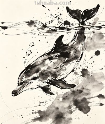 一尾游弋 水墨成浪 自在便是山海丨Jasper水墨小海䐁插画分享 - 今日头条 一尾游弋 水墨成浪 自在便是山海丨Jasper水墨小海䐁插画分享 - 图画吧TUHUABA
