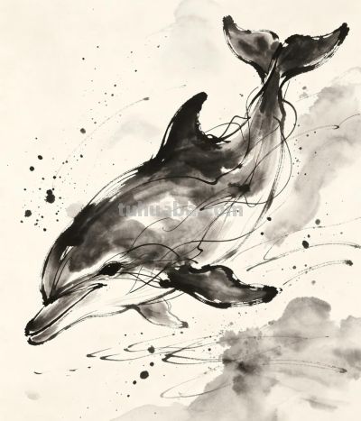 一尾游弋 水墨成浪 自在便是山海丨Jasper水墨小海䐁插画分享 - 今日头条 一尾游弋 水墨成浪 自在便是山海丨Jasper水墨小海䐁插画分享 - 图画吧TUHUABA