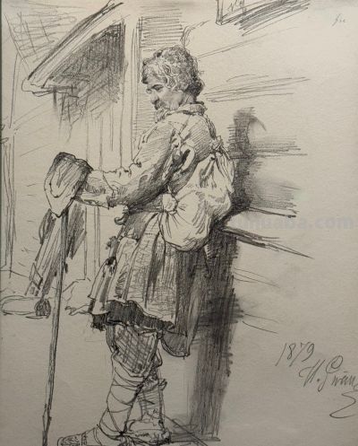 列宾素描的生动性,前无古人,后无来者 - 今日头条 列宾素描的生动性,前无古人,后无来者 - 图画吧TUHUABA