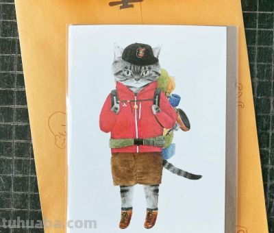 插画师推荐65｜Mari Ichimasu 旅行猫系列 - 图画吧TUHUABA
