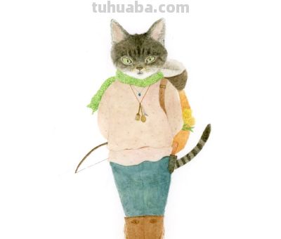 插画师推荐65｜Mari Ichimasu 旅行猫系列 - 图画吧TUHUABA