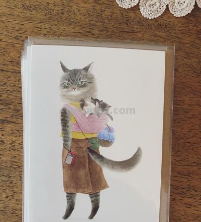 插画师推荐65｜Mari Ichimasu 旅行猫系列 - 图画吧TUHUABA
