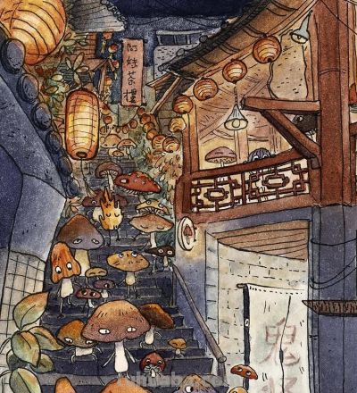 插画师推荐62｜Beatrijs Brouwer 满大街的小动物呀 - 图画吧TUHUABA