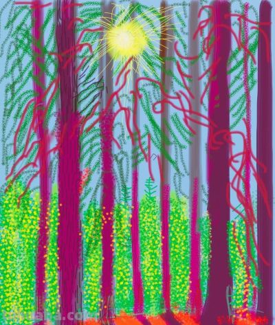 18幅 大卫·霍克尼作品 - 图画吧TUHUABA