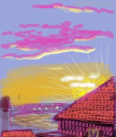 18幅 大卫·霍克尼作品 - 图画吧TUHUABA
