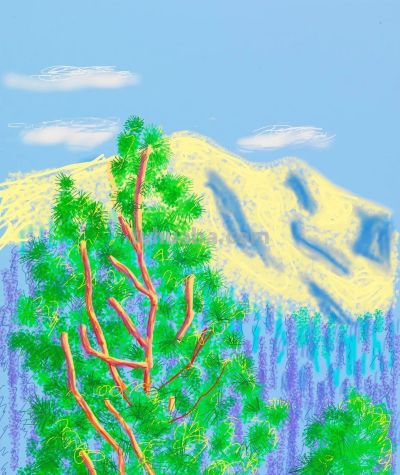 18幅 大卫·霍克尼作品 - 图画吧TUHUABA