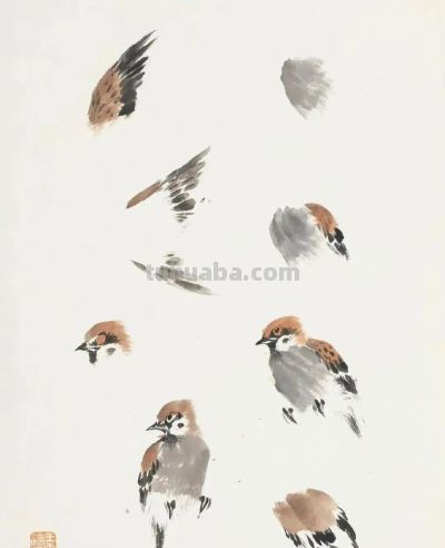 画花鸟，学会了这组禽鸟就够了 - 图画吧TUHUABA