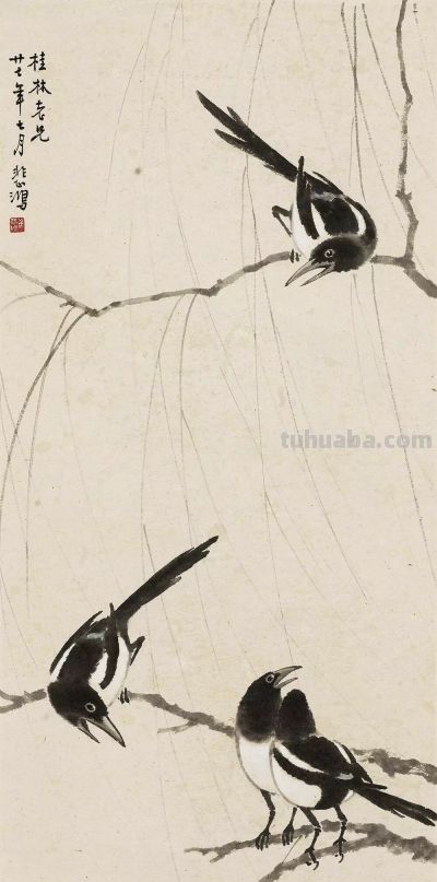 画花鸟，学会了这组禽鸟就够了 - 图画吧TUHUABA